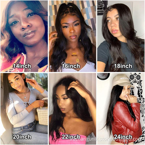 Uniky Wholesale transparent lace frontal wigs,wigs human hair lace front straight,100% brazilian human hair wigs